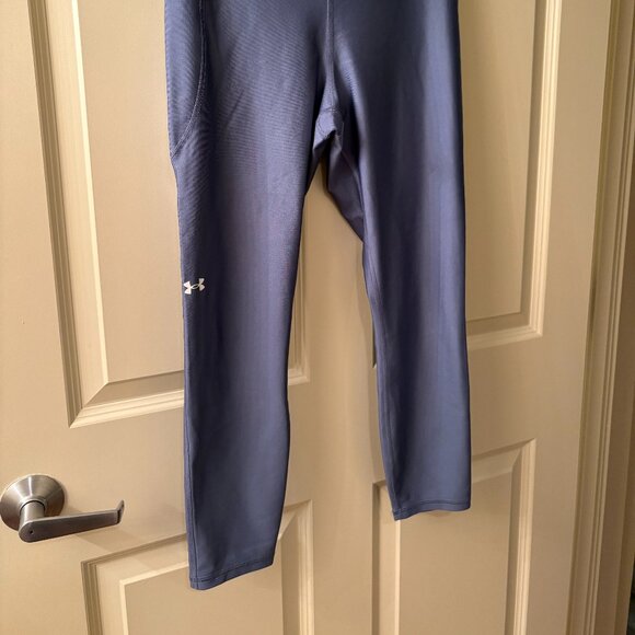 Under Armour Blue Compression 7/8 Leggings - Picture 2 of 9
